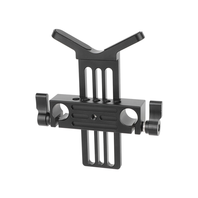 CAMVATE 15mm LWS Rod Clamp with Y-Shaped Lens Support