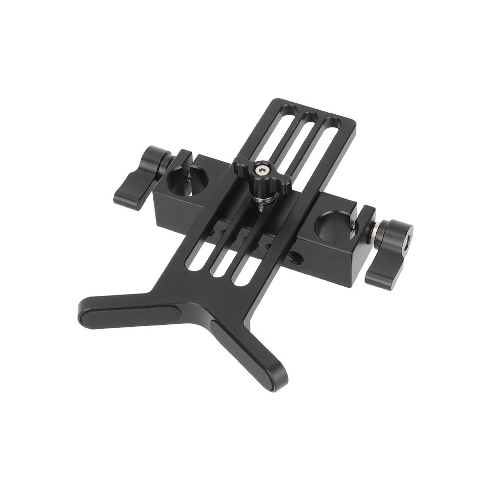 CAMVATE 15mm LWS Rod Clamp with Y-Shaped Lens Support