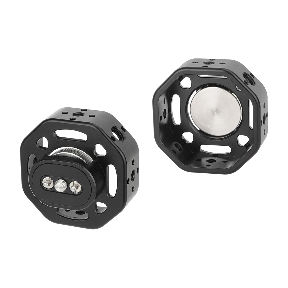 CAMVATE Round Side Handgrip with 1/4"-20 Thumbscrew Mount