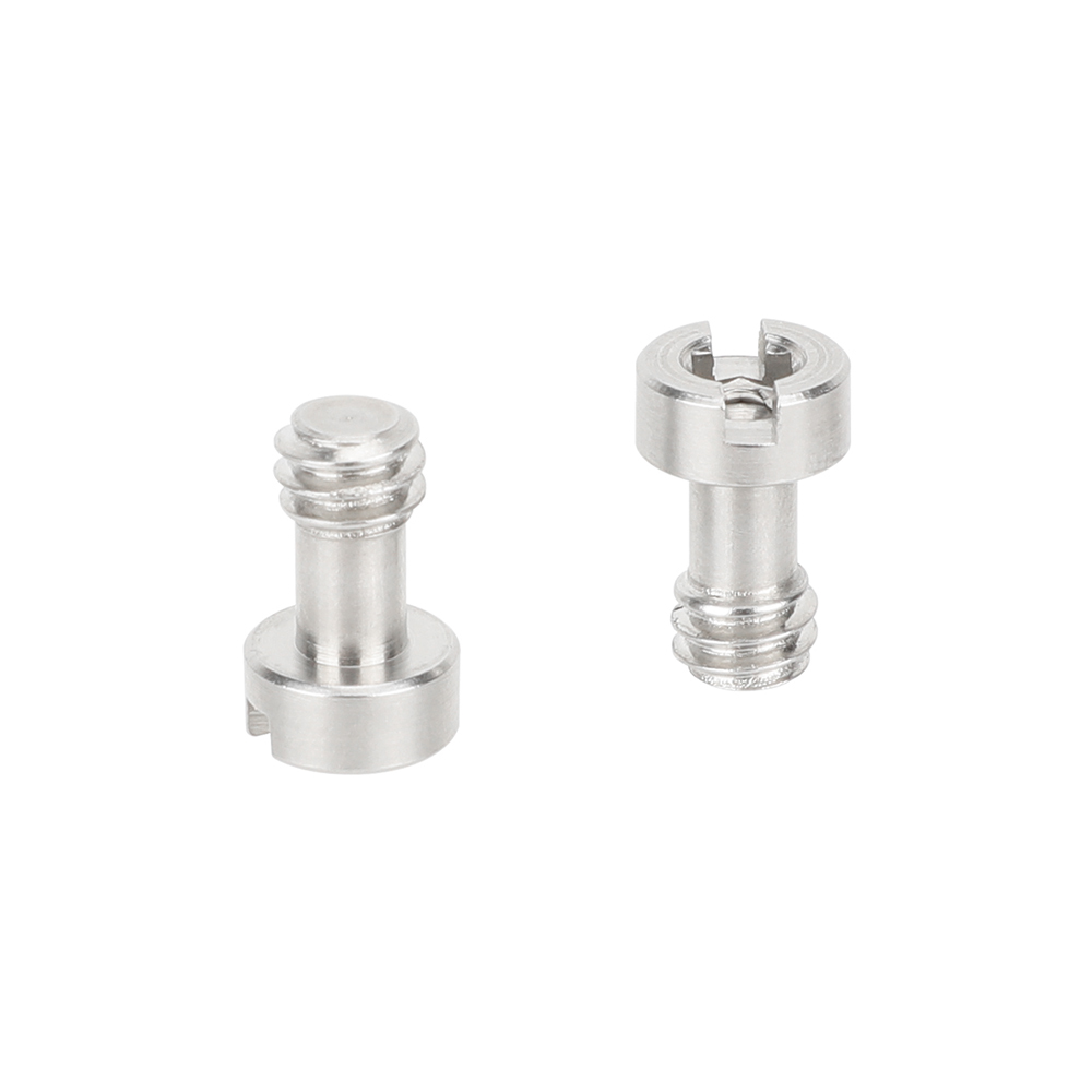CAMVATE 1/4"-20 Captive Screw (Slotted & Hexagon Head, 2-Pack)