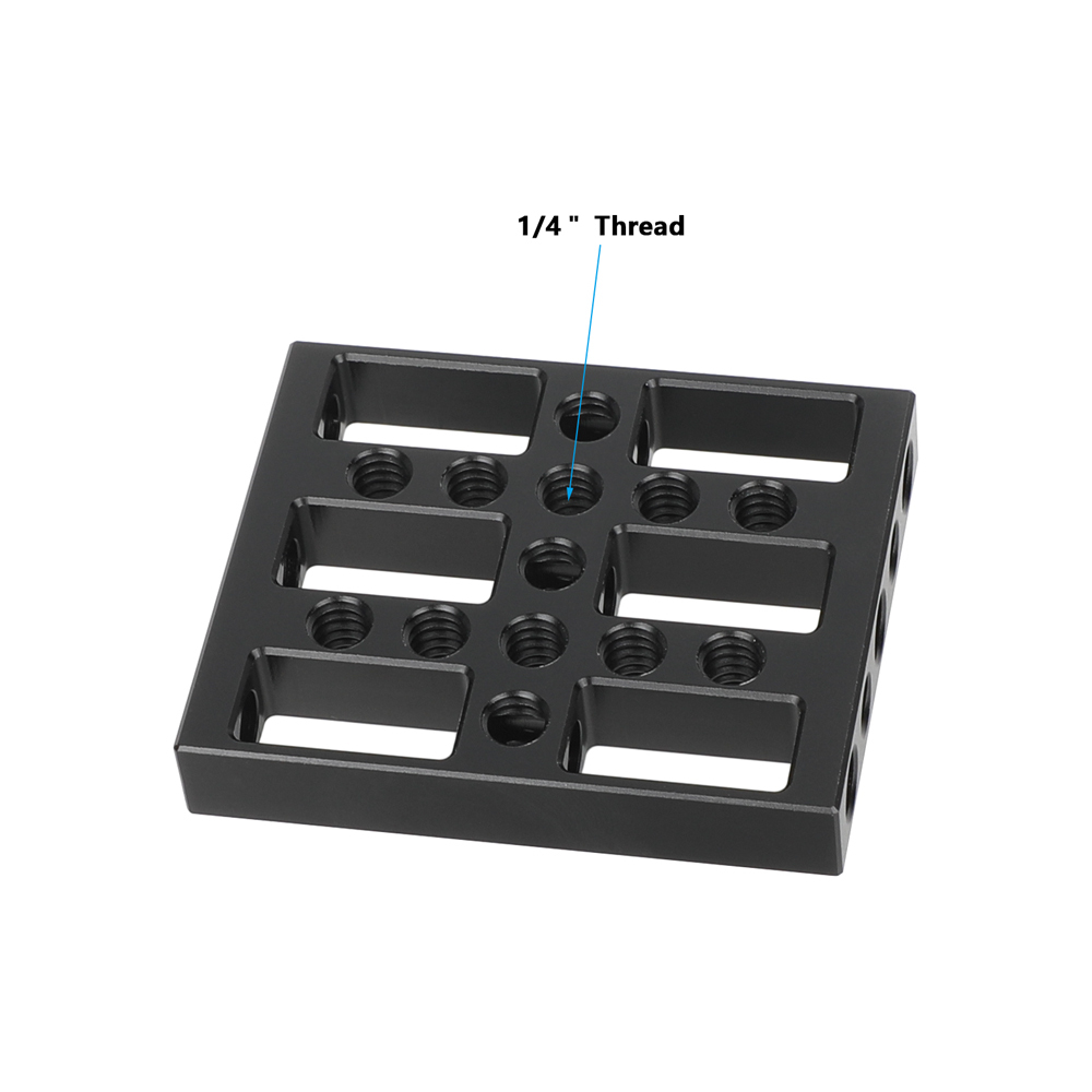 CAMVATE Mini Cheese Plate with 1/4"-20 Threaded Holes