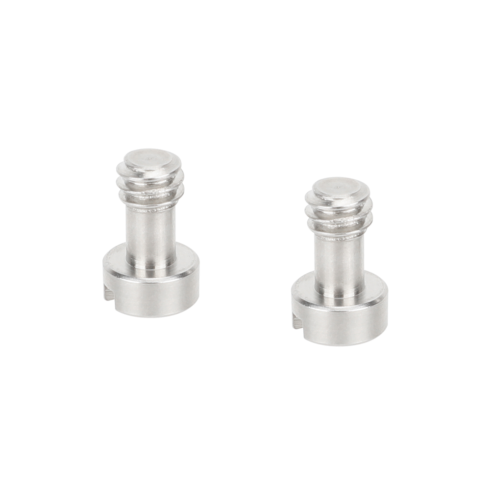 CAMVATE 1/4"-20 Captive Screw (Slotted & Hexagon Head, 2-Pack)