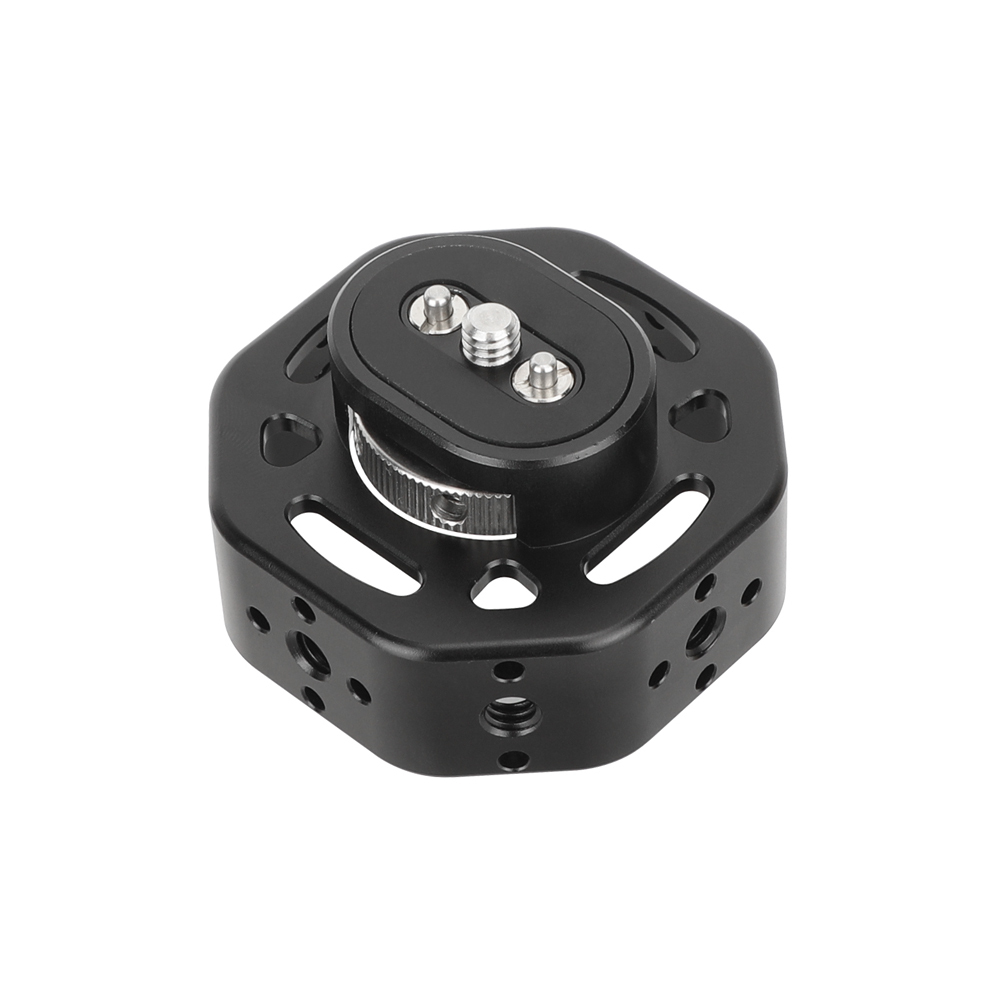 CAMVATE Round Side Handgrip with 1/4"-20 Thumbscrew Mount