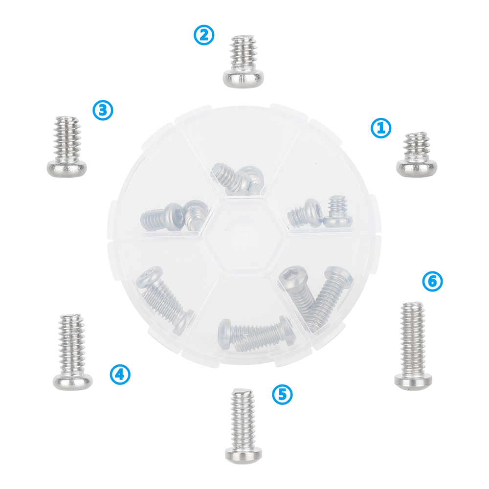 CAMVATE 1/4"-20 Mounting Screw Set for Camera Accessories