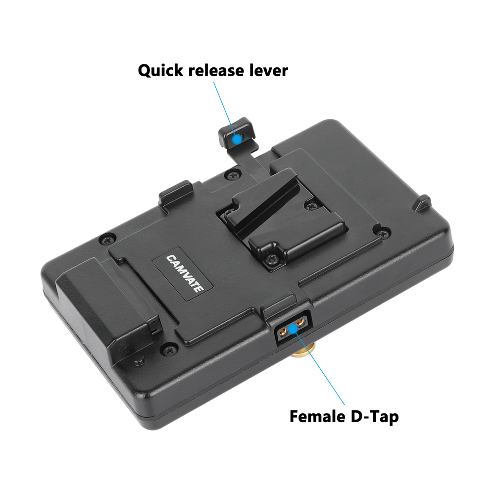 CAMVATE Gold Mount to V-Mount Battery Adapter Plate