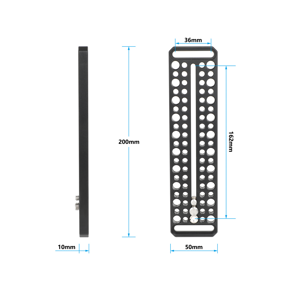 CAMVATE Long Cheese-Style Mounting Plate