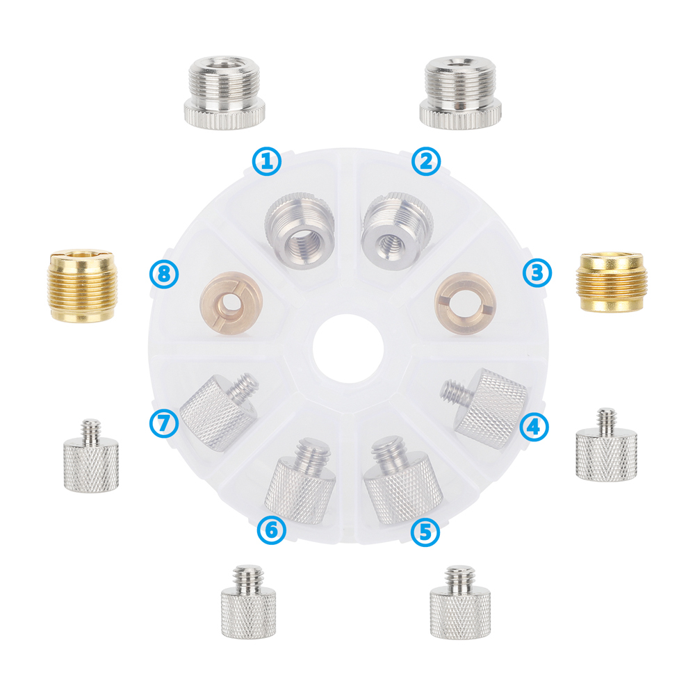 CAMVATE Mic Stand / Tripod Mount Thread Adapter Set