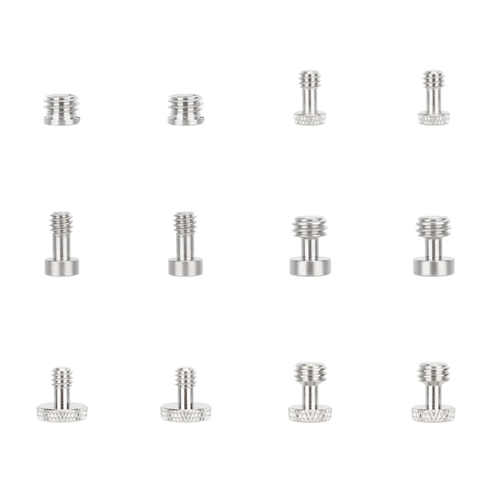 CAMVATE Assorted Screw Adapter Set for Camera Accessories (1/4"-20, 3/8"-16)