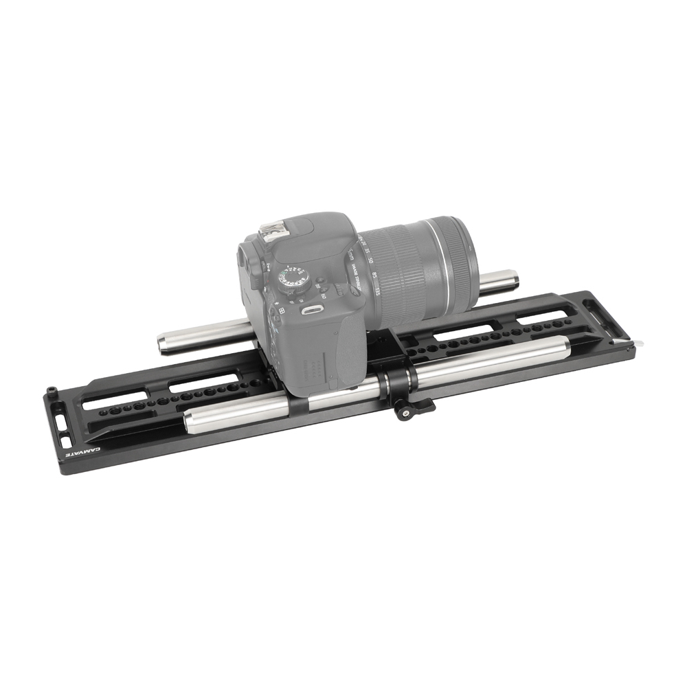 CAMVATE ARRI Standard Dovetail with Bridge Plate & 19mm Studio Rod Support System