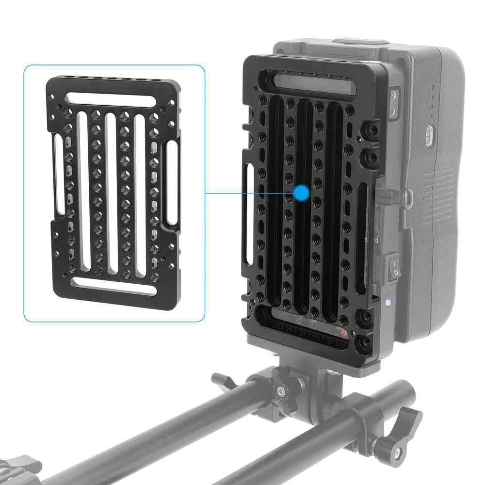 CAMVATE Multipurpose Cheese Plate for V-Mount Battery Plate / VESA Monitor