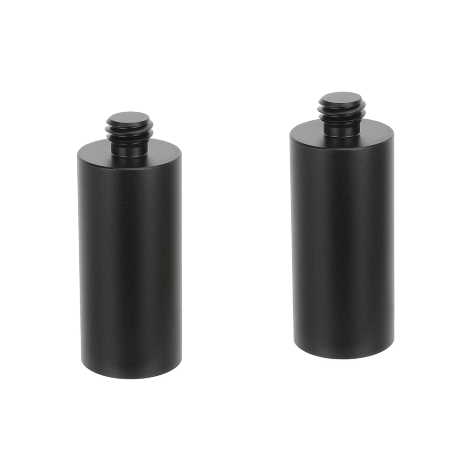 Adaptateur Microphone 5/8"-27 Mâle Vers 1/4"-20 Femelle - 2 Pièces En Laiton - Pour Pied De Micro