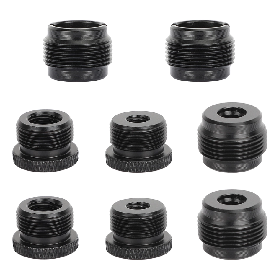 Adaptateur De Filetage Pour Micro : Mâle 5/8"-27 Vers Femelle 1/4"-20 - 2 Pièces En Laiton