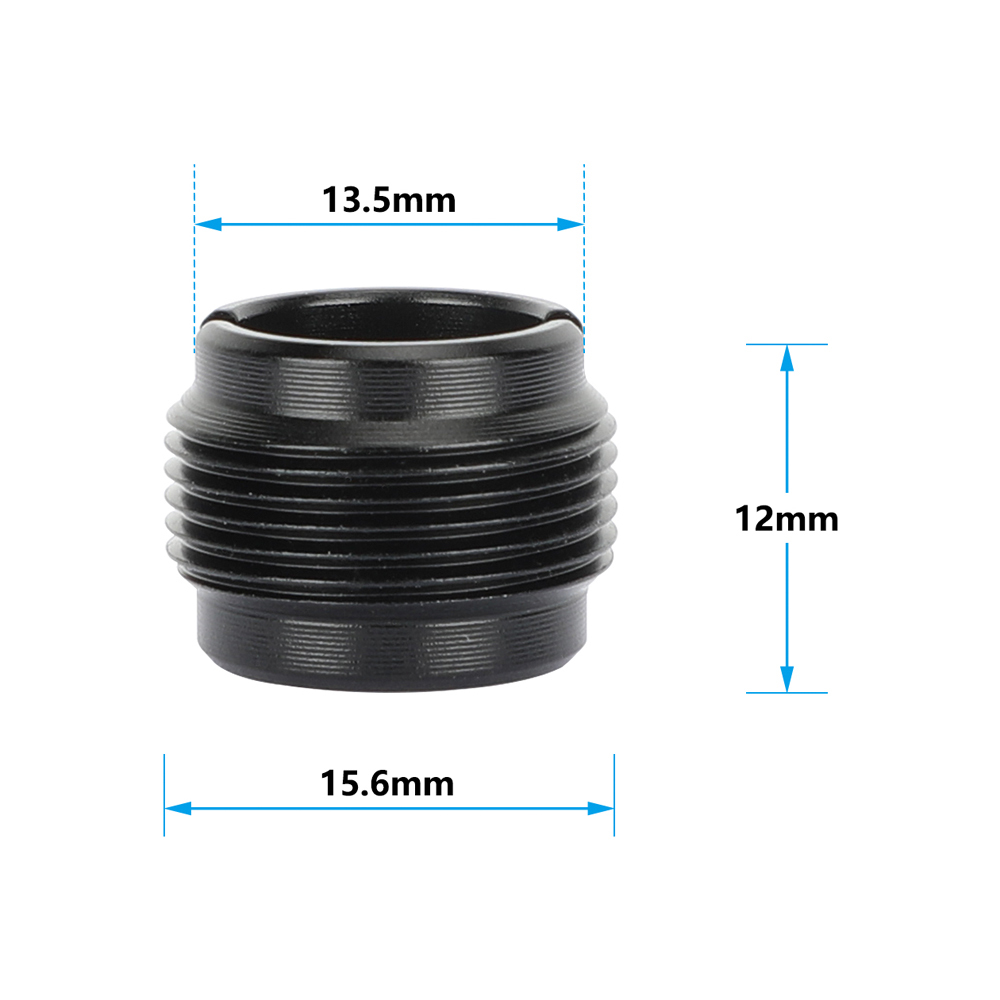 CAMVATE 3/8"-16 Female to 5/8"-27 Male Microphone Mount Adapter (5-Pack)