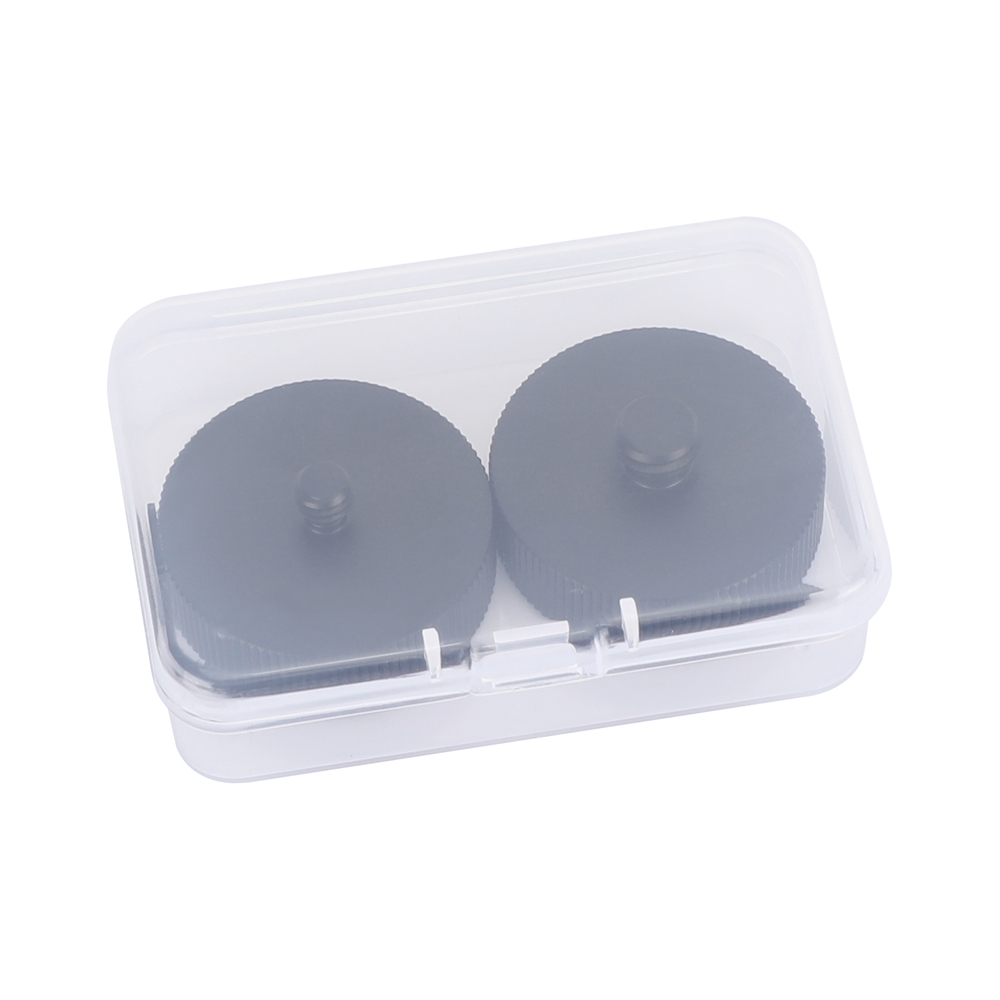 CAMVATE 5/8"-27 Female to 1/4"-20 Male and 3/8"-16 Male Mic Stand Thread Adapter Set