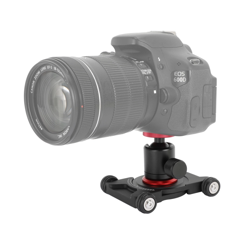 CAMVATE Tabletop Camera Dolly with Mini Ball Head and Phone Clamp