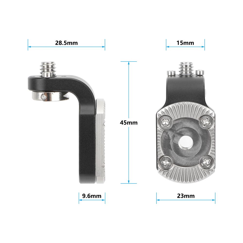 CAMVATE ARRI-Style M6 Rosette to 1/4