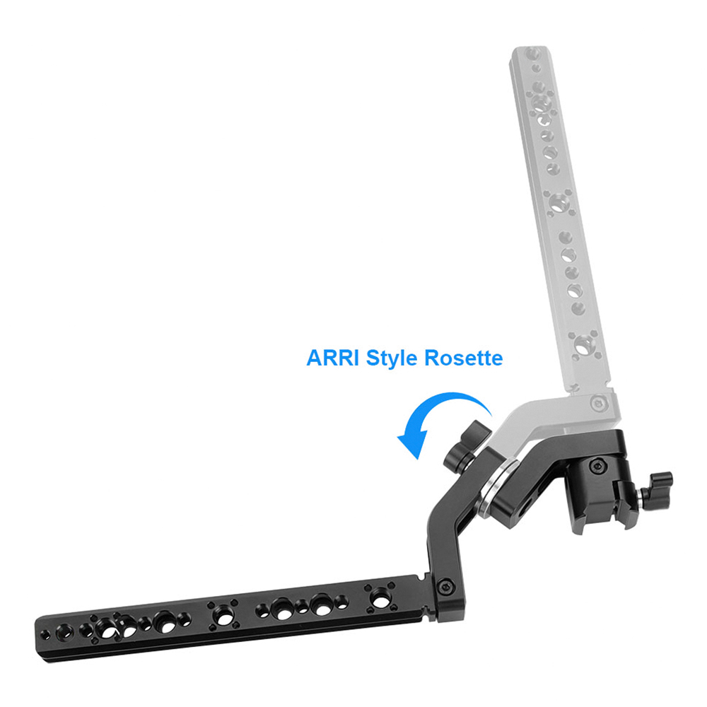 CAMVATE Extension Arm with NATO Mount & Rosette Joint for DJI RS 2, RSC 2, RS 3 & RS 3 Pro