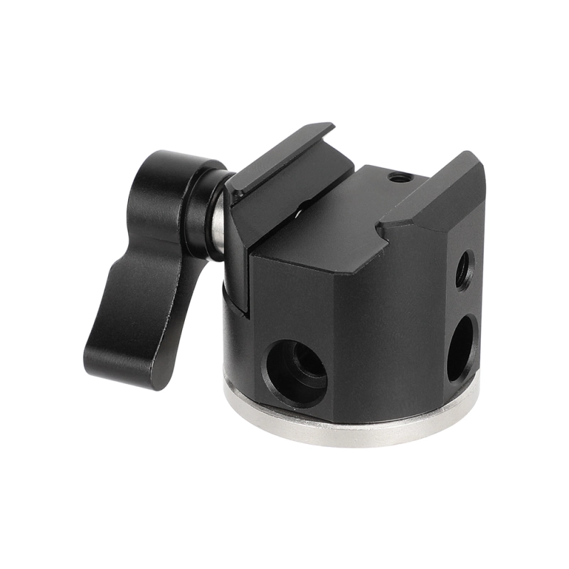 CAMVATE NATO Clamp to ARRI Rosette Adapter Mount for DJI RS 2, RSC 2, RS 3 & RS 3 Pro