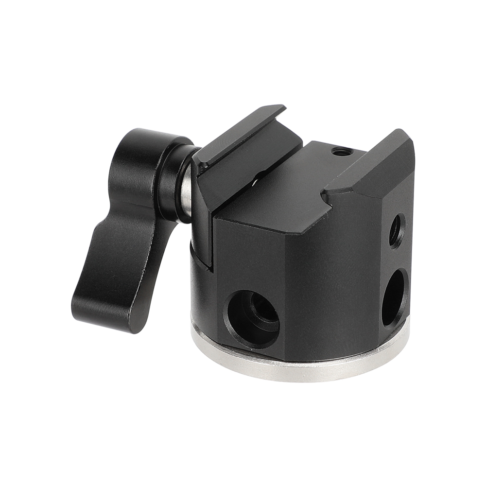 CAMVATE NATO Clamp to ARRI Rosette Adapter Mount for DJI RS 2, RSC 2, RS 3 & RS 3 Pro