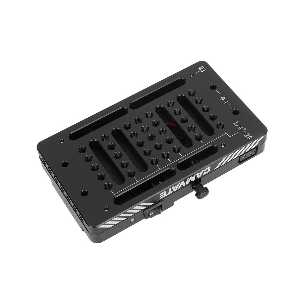 CAMVATE V-Mount Battery Plate with Cheese Plate Mounting