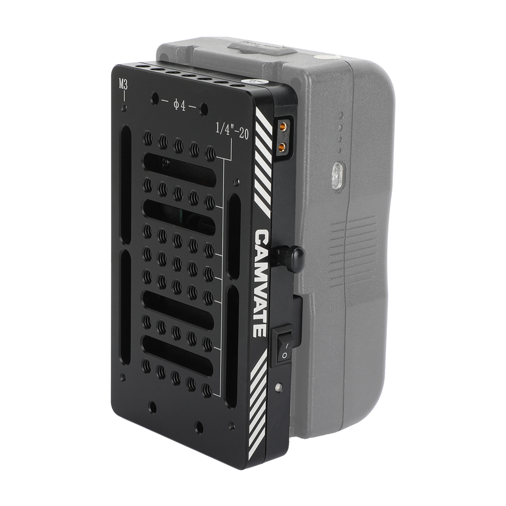 CAMVATE V-Mount Battery Plate with Cheese Plate Mounting