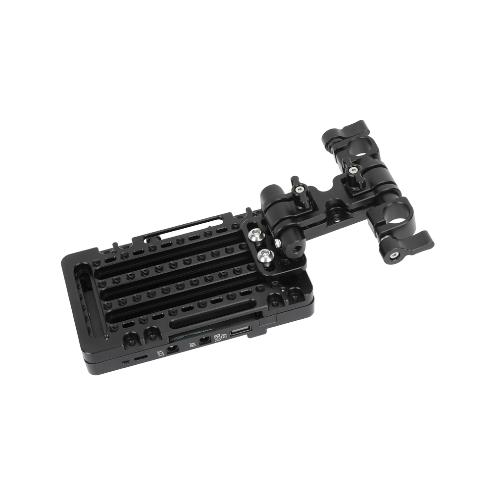 CAMVATE V-Mount Battery Plate with 15mm LWS Rod Clamp & Adjustable Arm