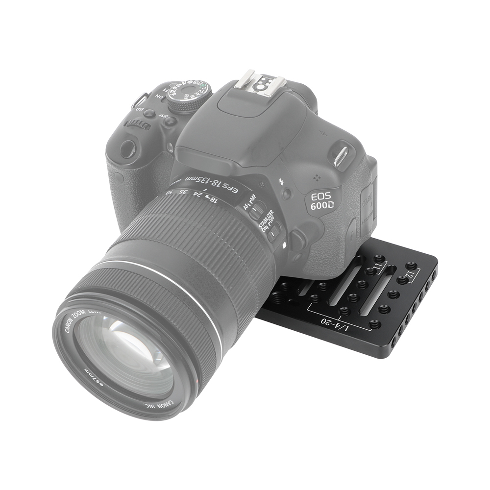 CAMVATE Camera Mount  Plate with 3/8"-16 ARRI Accessory Threads