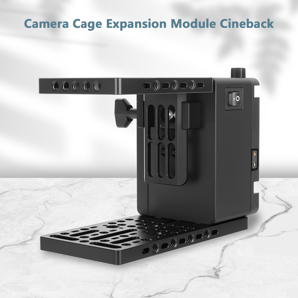 CAMVATE Height-Adjustable Camera Cage Expansion Module Cineback