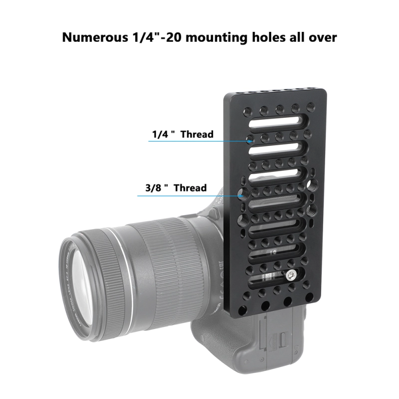 CAMVATE Camera Mount  Plate with 3/8"-16 ARRI Accessory Threads
