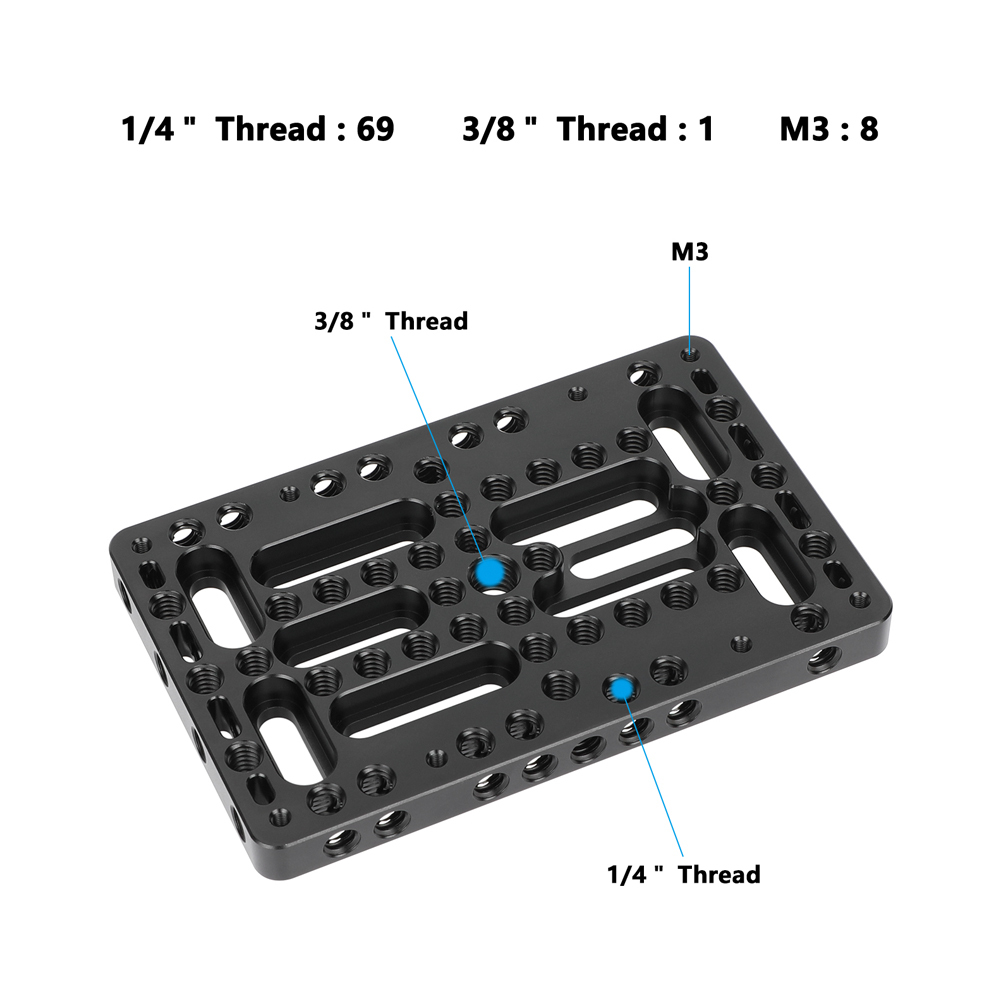 CAMVATE Multipurpose Backboard Cheese Plate for Gold Mount Battery Plate