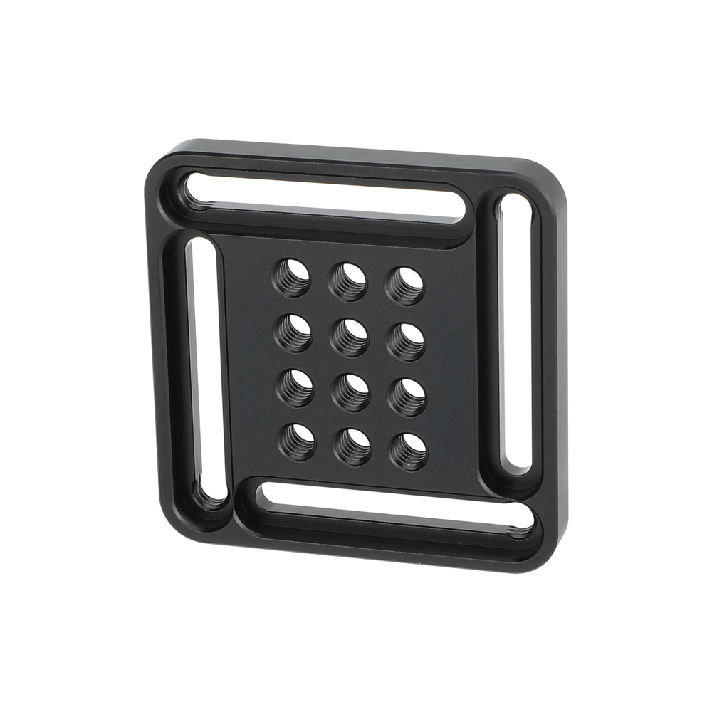 CAMVATE Cheese-Type Plate with 1/4"-20 Accessory Threads