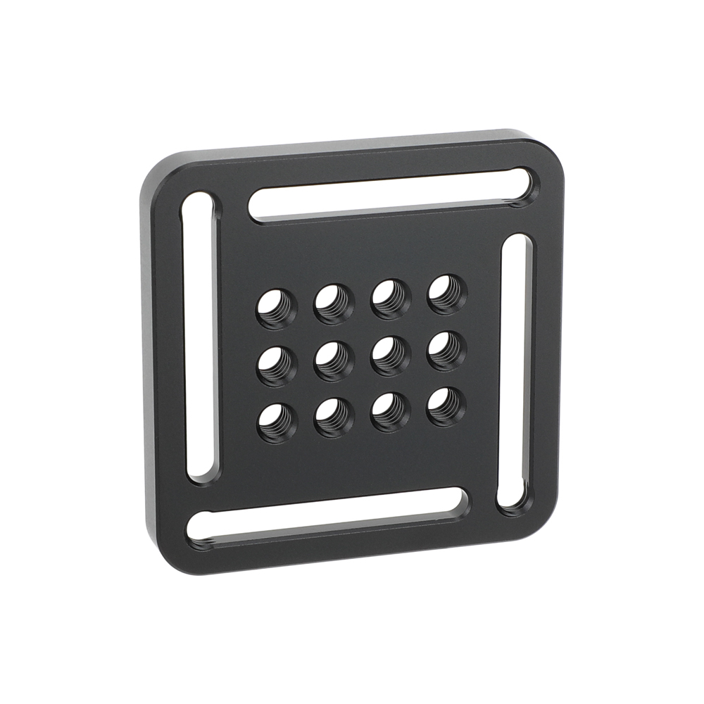 CAMVATE Cheese-Type Plate with 1/4"-20 Accessory Threads