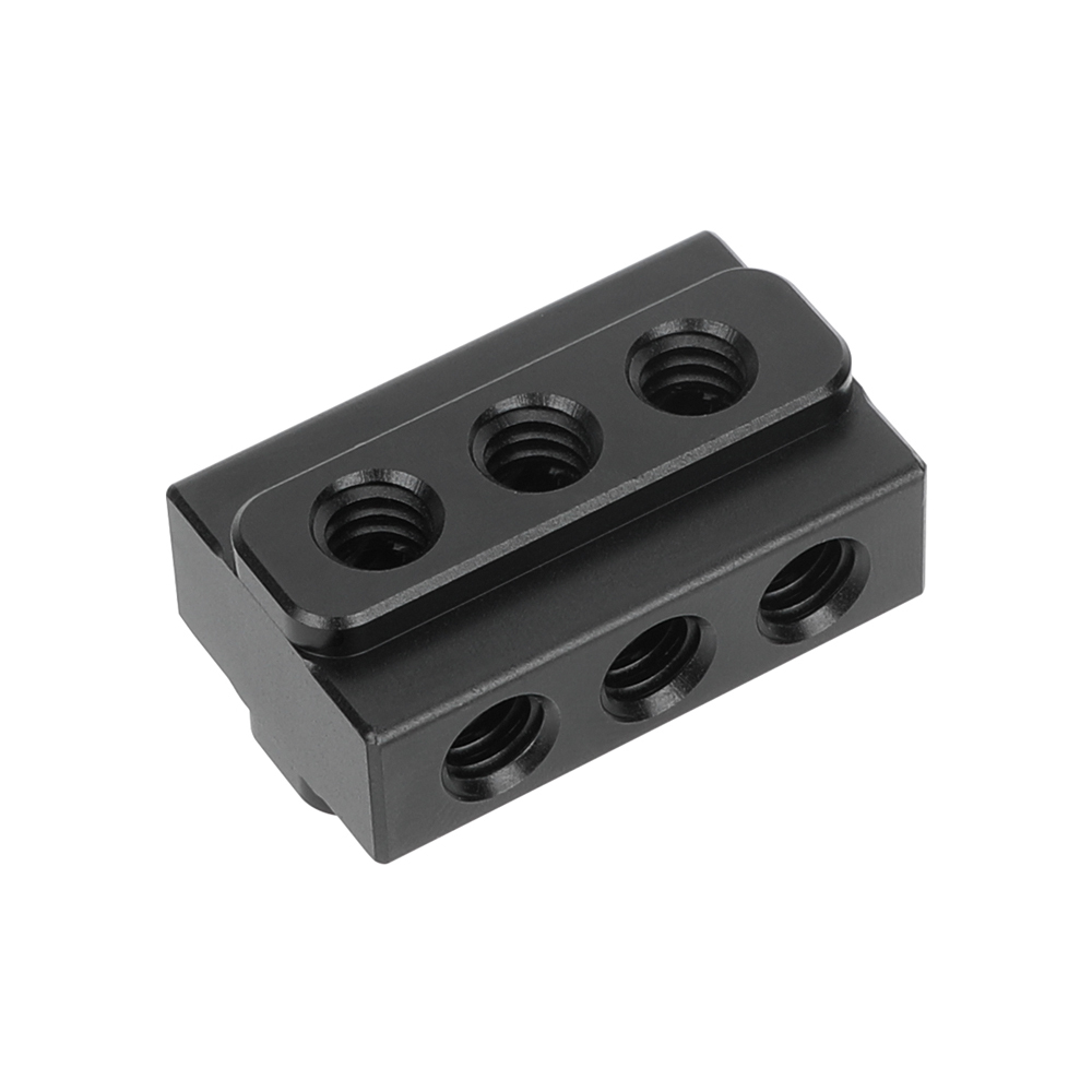 CAMVATE Mini Cheese Plate Extension Plate With 1/4"-20 Mounting Points For DSLR Camera Accessories DIY Configuration