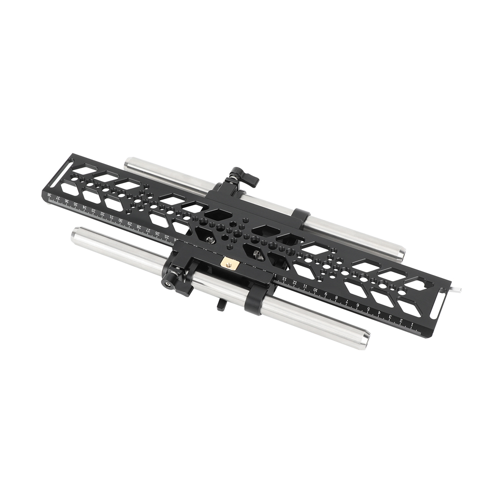 CAMVATE ARRI Standard Dovetail with Bridge Plate & 19mm Studio Rod Support System