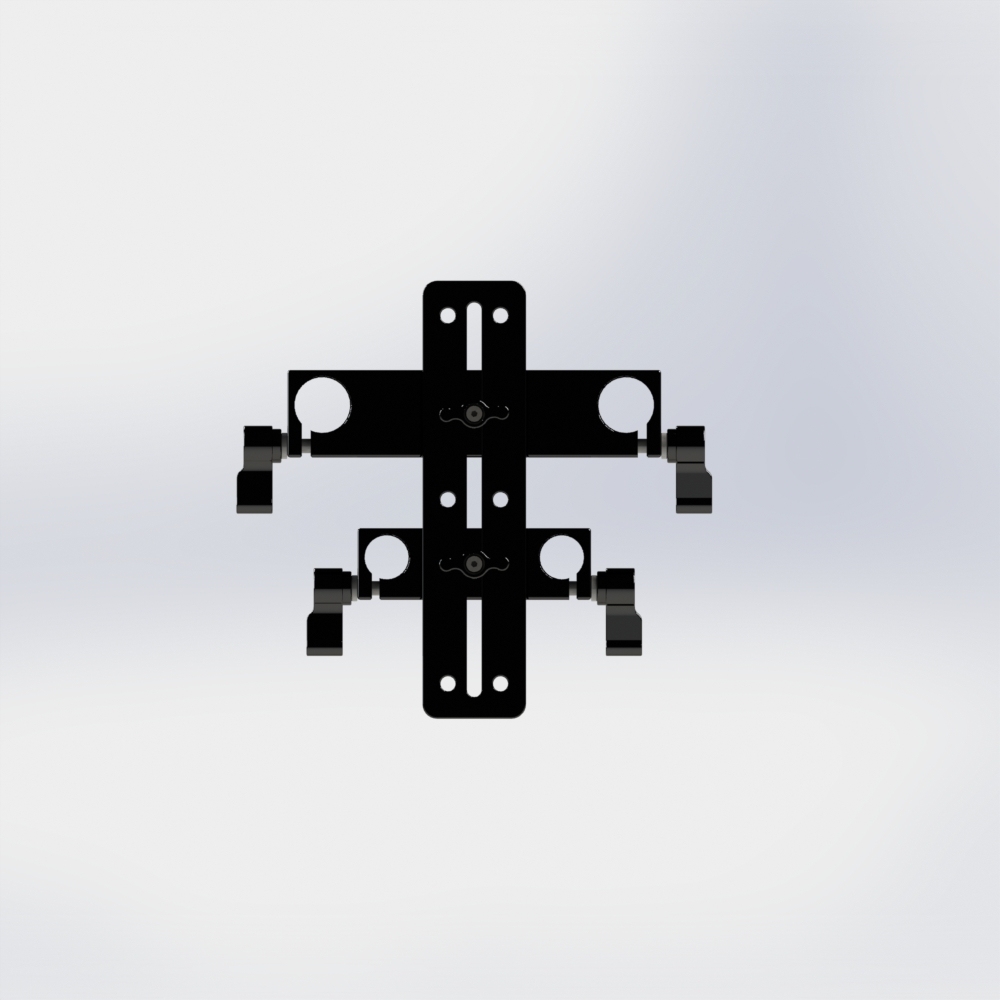 CAMVATE （custom made）Height Riser Offset Railblock 15mm & 19mm Rod Clamp