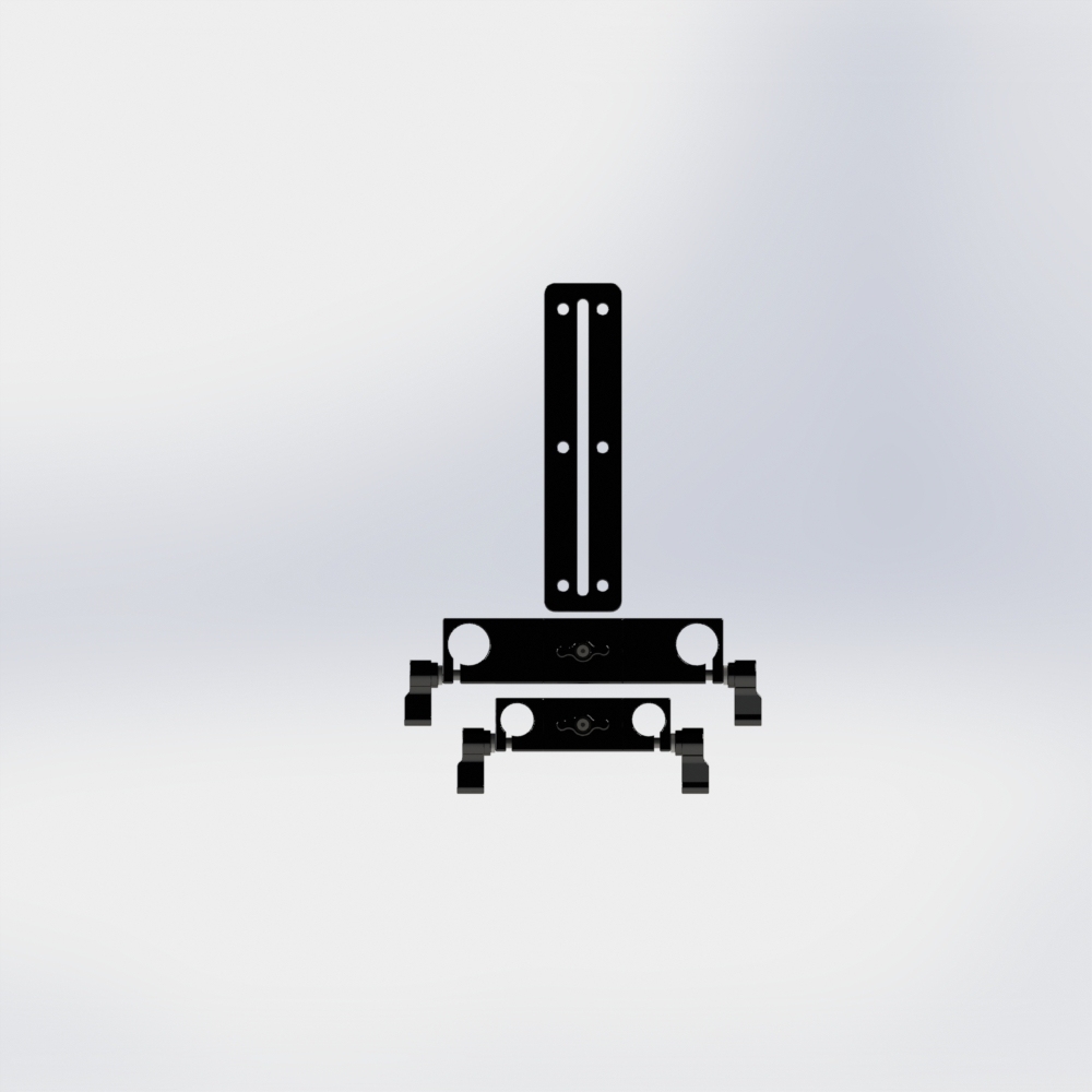 CAMVATE （custom made）Height Riser Offset Railblock 15mm & 19mm Rod Clamp