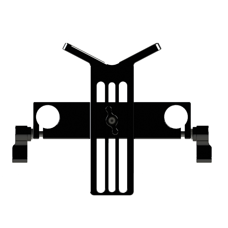 CAMVATE （custom made）19mm LWS Rod Clamp with Y-Shaped Lens Support