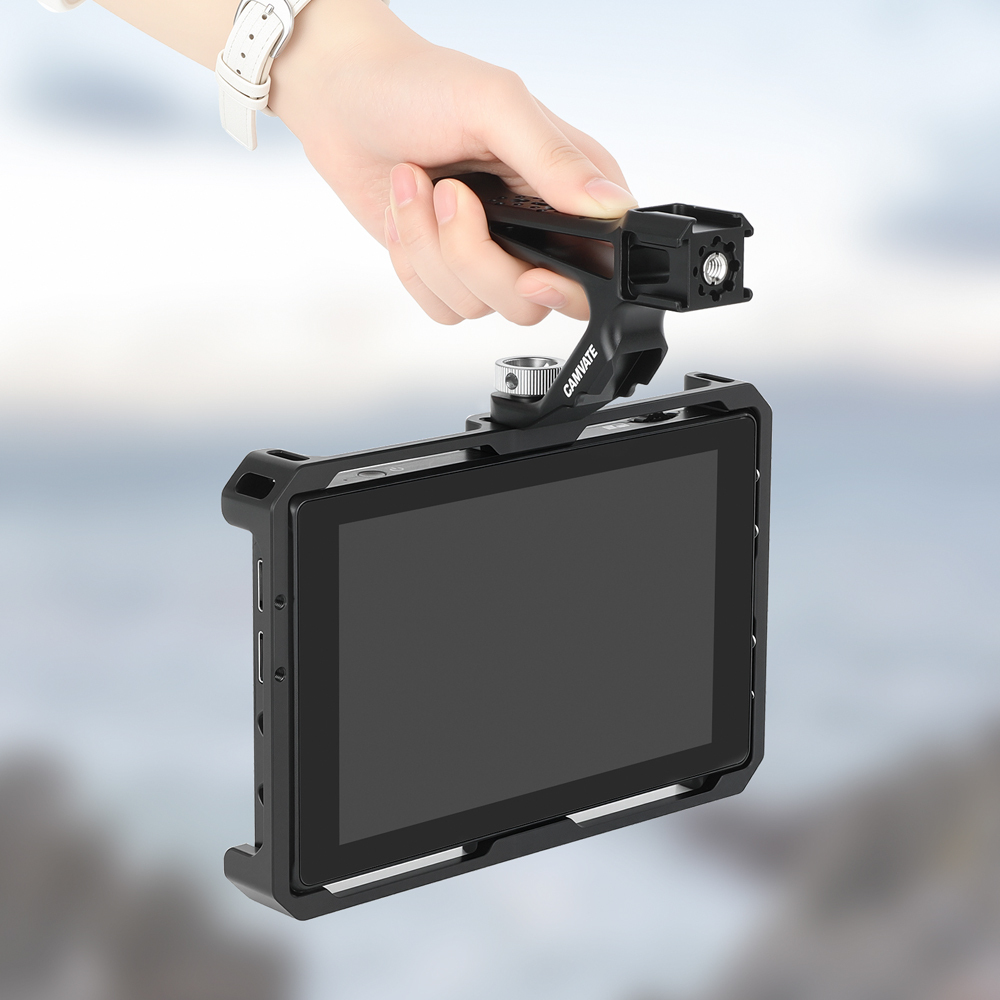CAMVATE Top Handle with ARRI-Type Anti-Twist Mount