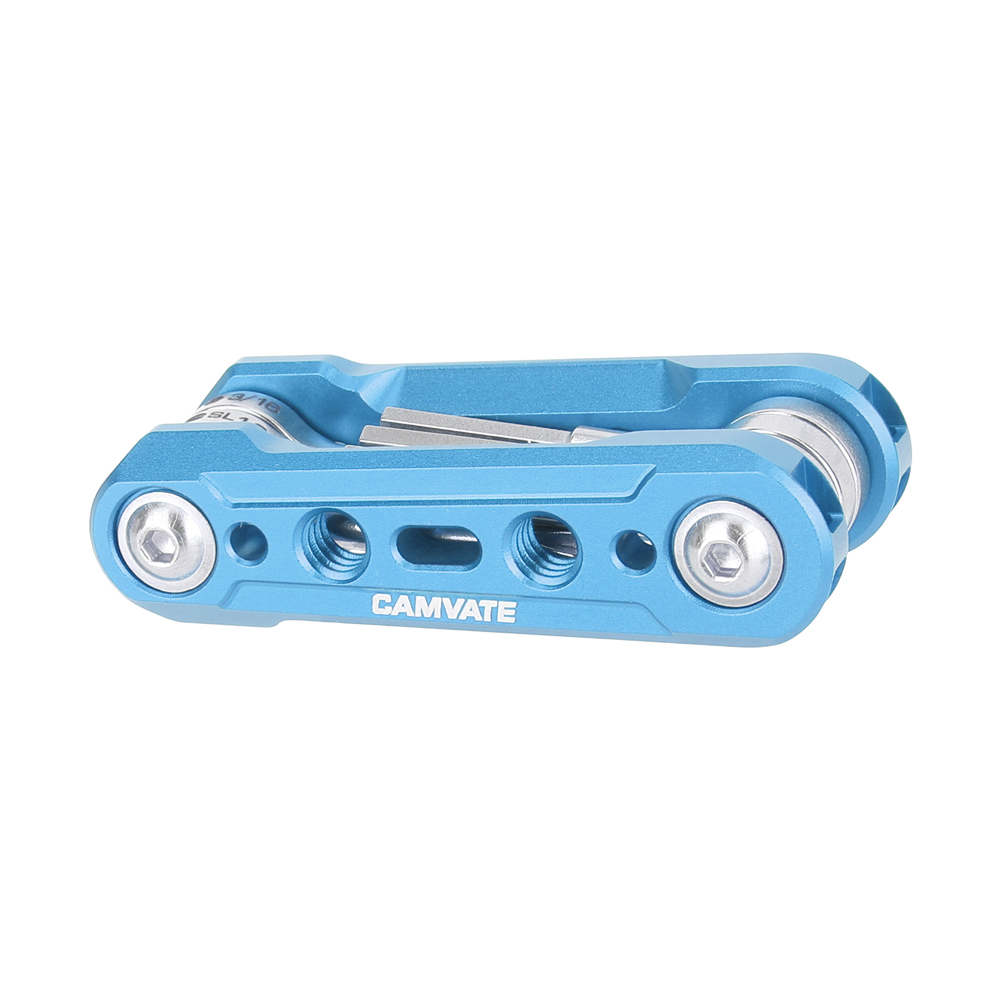 CAMVATE Folding 6-in-1 Multi-Tool Kit (Blue)