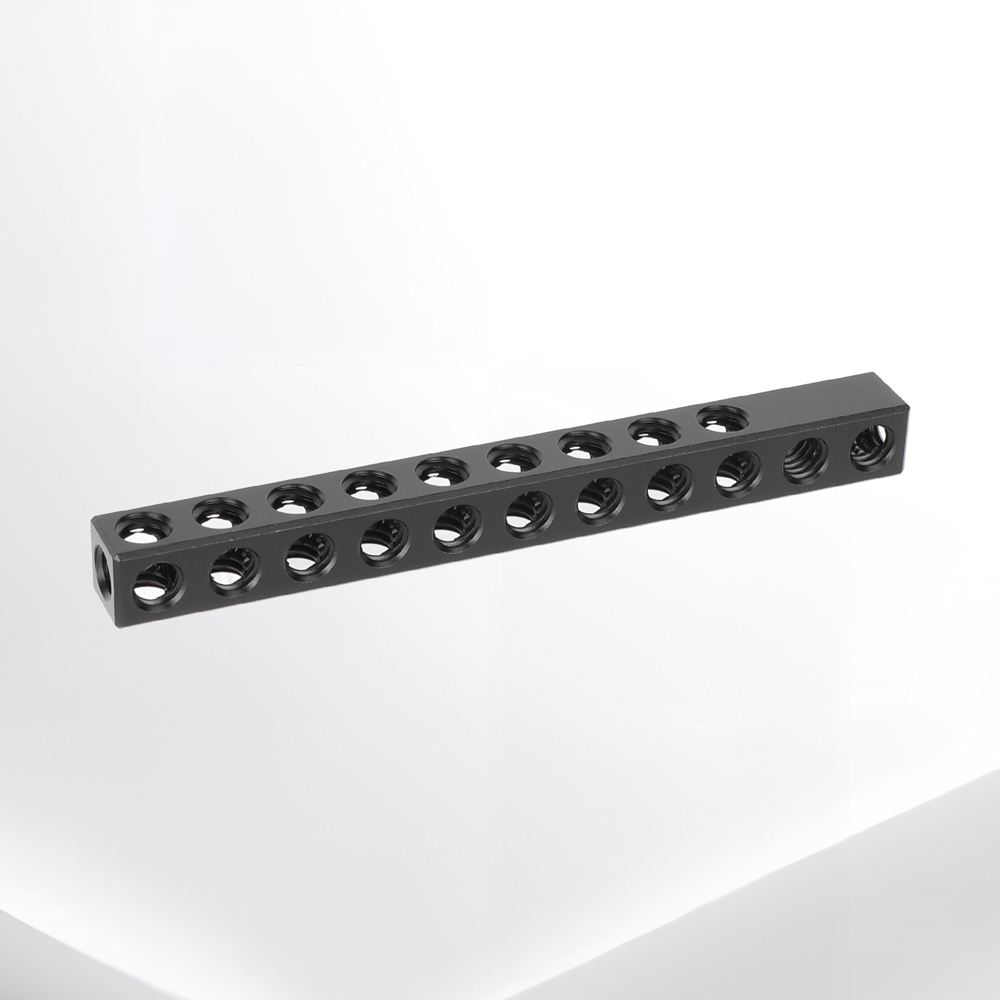 CAMVATE Cool Black Aluminum Cheese Bar with 1/4-20 Thread Hole for Monitor