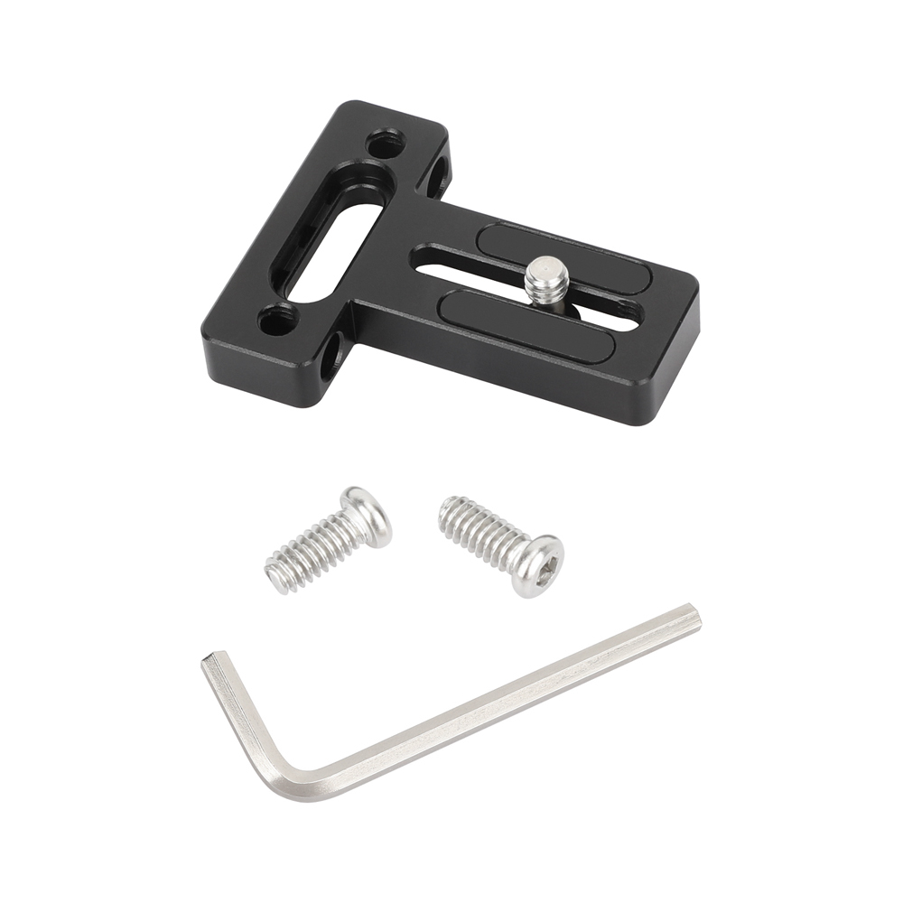 CAMVATE Top / Bottom Plate with 1/4"-20 Screw Mount for Monitor Cage Rig