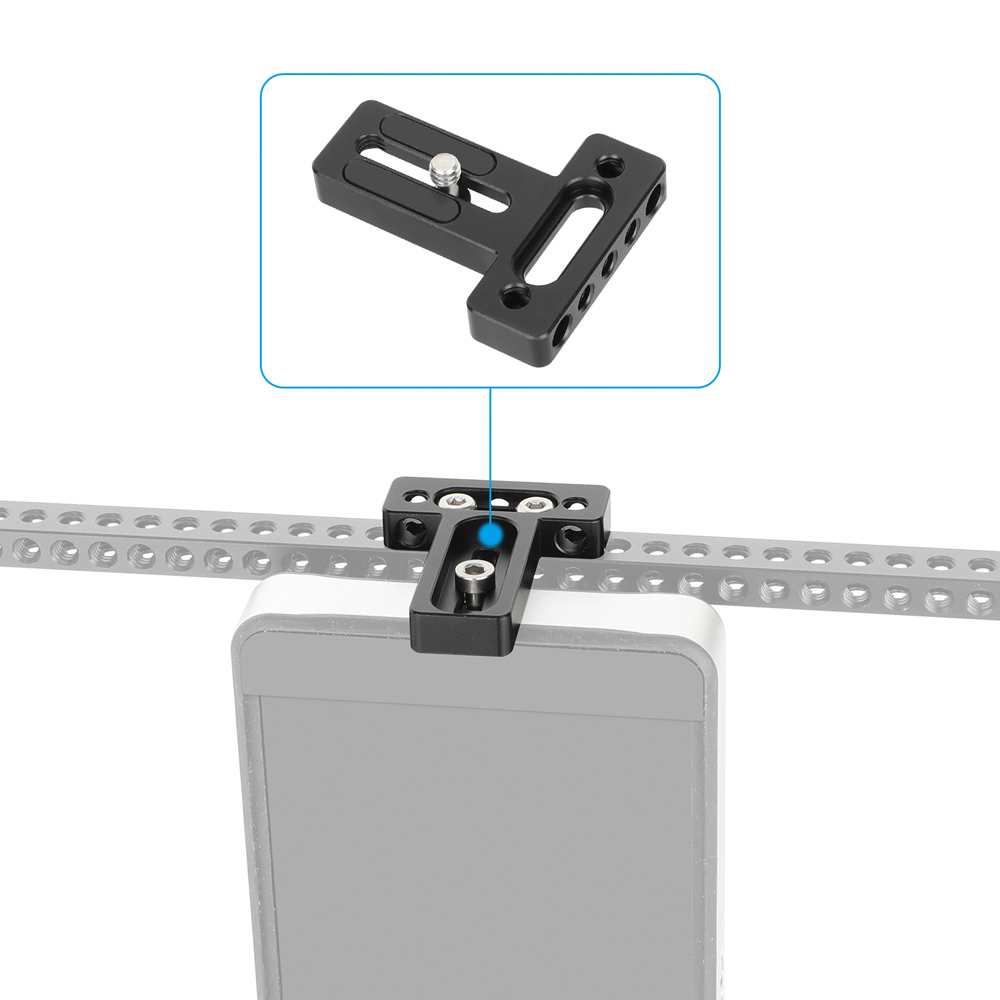 CAMVATE Top / Bottom Plate with 1/4"-20 Screw Mount for Monitor Cage Rig