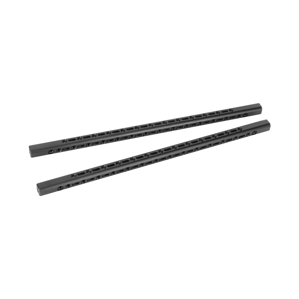 CAMVATE Support Bar with 1/4"-20 Accessory Threads for 15mm Rod System (9.8", 2-Pack)