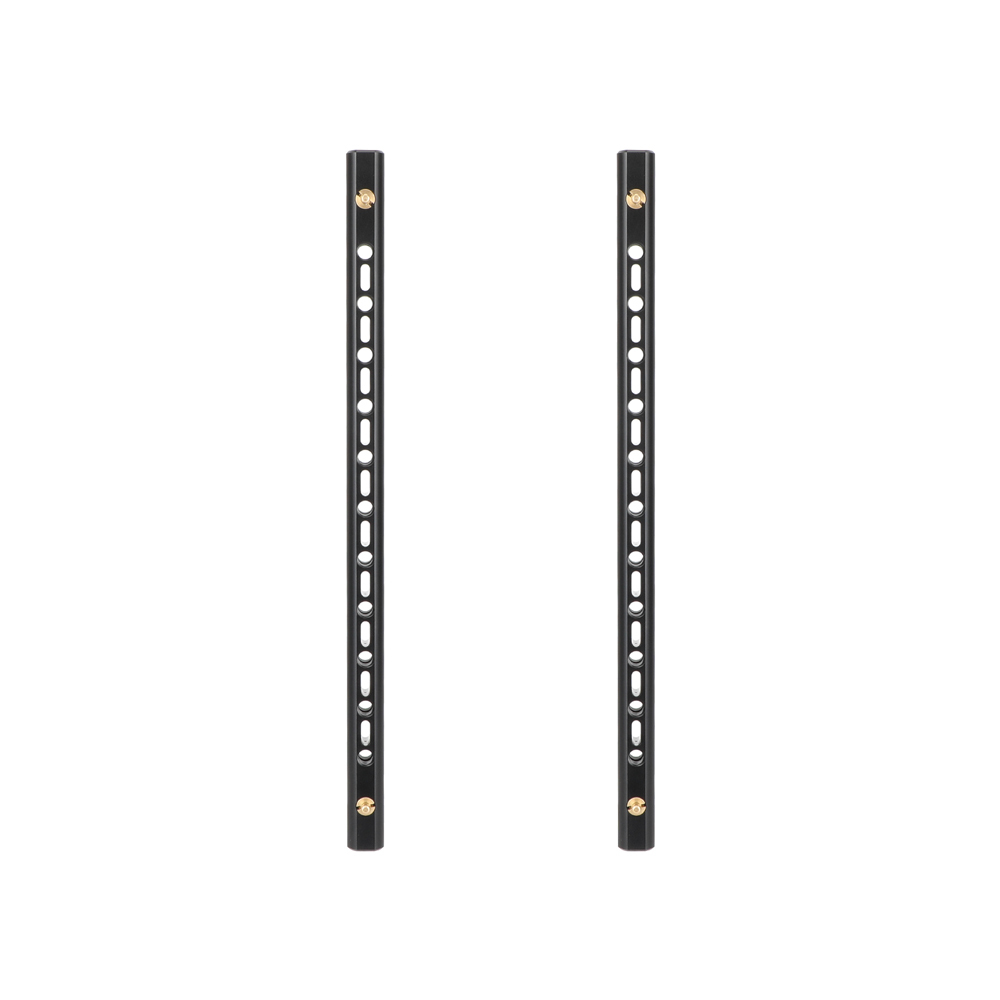 CAMVATE Support Bar with 1/4"-20 Accessory Threads for 15mm Rod System (9.8", 2-Pack)