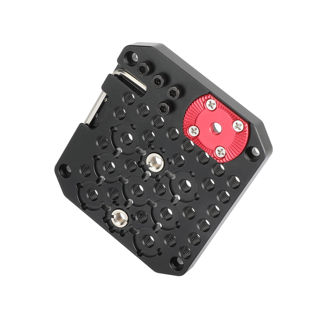 CAMVATE Side Plate for Blackmagic PYXIS 6K Camera (Red Rosette)