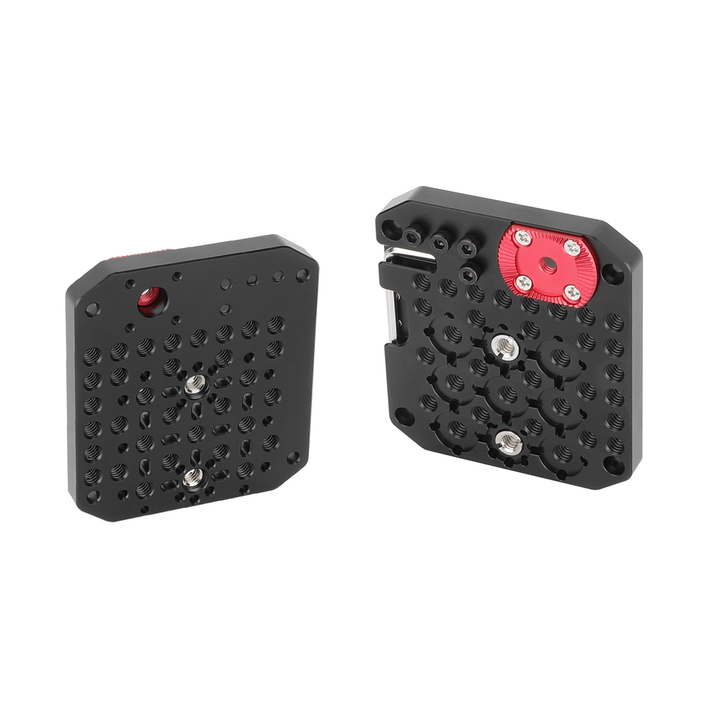 CAMVATE Side Plate for Blackmagic PYXIS 6K Camera (Red Rosette)
