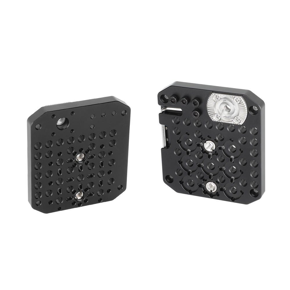 CAMVATE Side Plate for Blackmagic PYXIS 6K Camera (Silver Rosette)