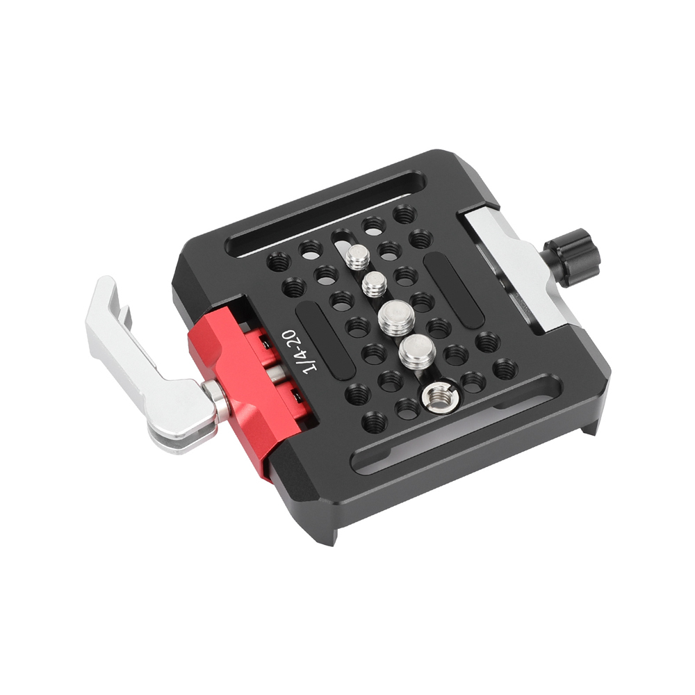 CAMVATE Quick Release Baseplate With Locking Lever For ARRI Dovetail Bridge Plate Sled