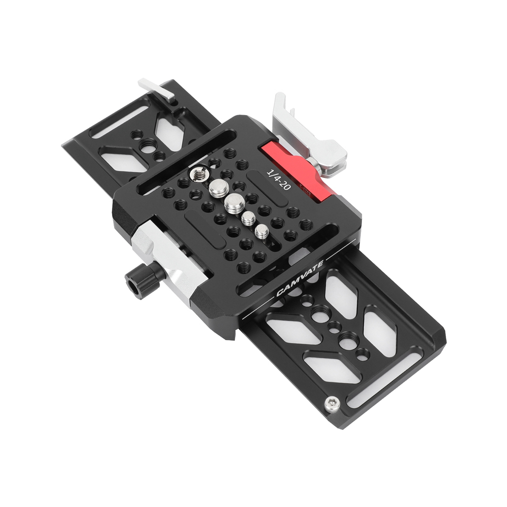 CAMVATE 8" ARRI-Standard Dovetail Plate and 15mm LWS Baseplate