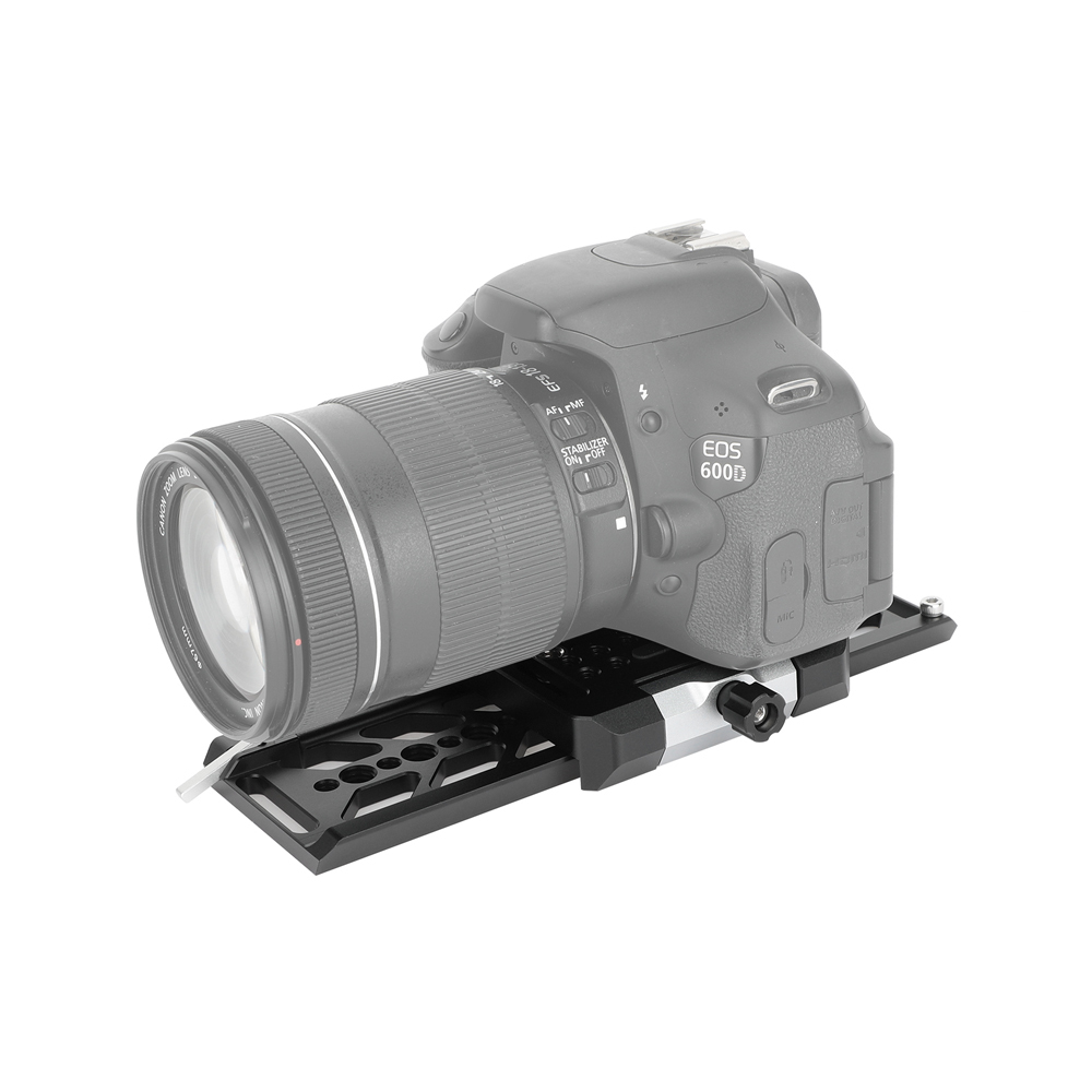 CAMVATE 8" ARRI-Standard Dovetail Plate and 15mm LWS Baseplate